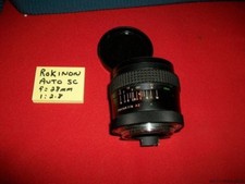 VINTAGE ROKINON AUTO SC 1:2.8 F 28mm LENS WITH CAP WIDE ANGLE ESTATE