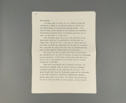 Gesammelte wissenschaftliche Arbeiten Wolfgang Pauli 1964 Victor Weisskopf Personalkopie - Bild 24 von 24