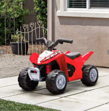 Honda Licensed Kids Electric Quad Bike, 6V ATV Ride On for Ages 1.5-3 Years