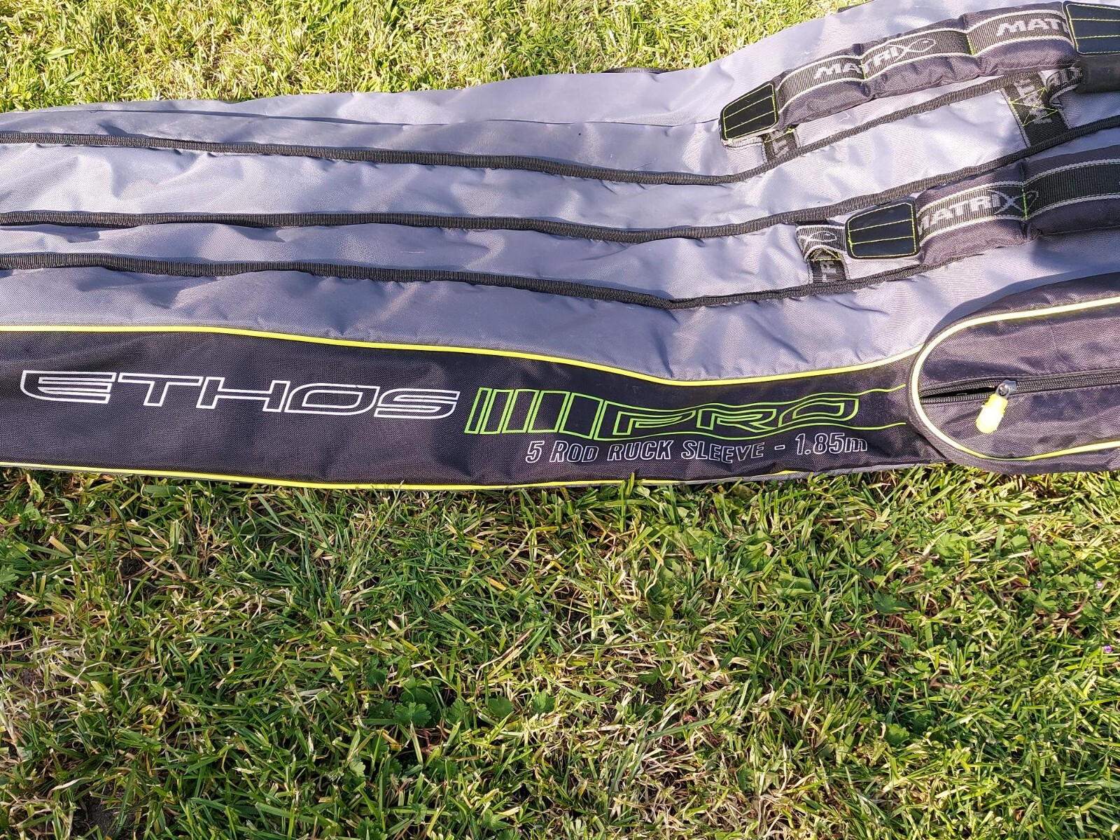 Fishing Rod Holdall Maver Matrix Ethos Pro 5 Rod Ruck Sleeve 1.85m Rod