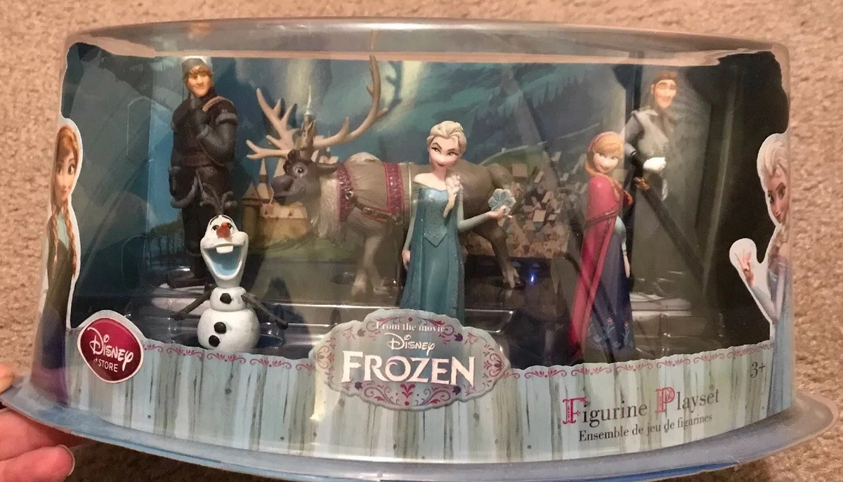 Frozen figure play set discount