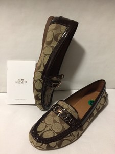 coach signature loafers