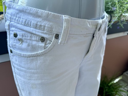 Weiße Jeans - leichter Bootcut #hüftjeans - Gr. 29/32 von edc by Esprit - Bild 3 von 8