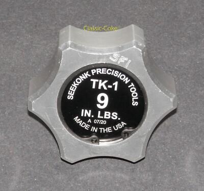   Seekonk Precision Tools TK 1 Torque Limiting Knob 9 in/lbs Driver      