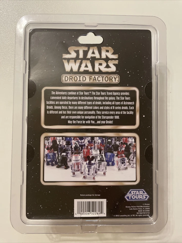 Star Wars Disney Droid Factory Build a Droid BAD Red White 2012 Foto 2 de 2