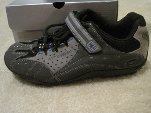 Womens SPECIALIZED Taho Gray/Blue Cycling Shoes SBD Compatible Size 8.5 US/39 EU - Picture 6 of 9