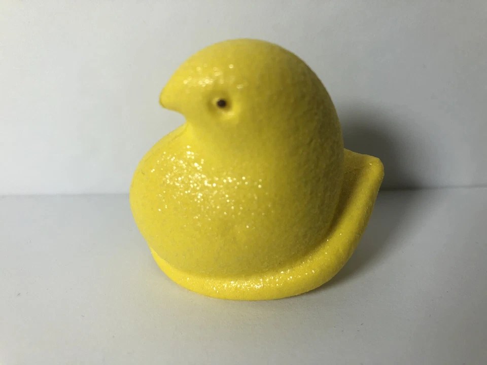 Limited Edition Crocs Marshmallow Peeps Jibbitz rare HTF shoe charm YELLOW chick Foto 2 de 3