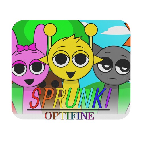 Sprunki Mouse Pad (Rectangle) - Picture 2 of 5