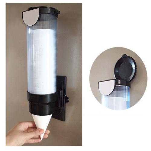 Cone Type Paper Cup Dispenser Attachment Cup Holder for Water