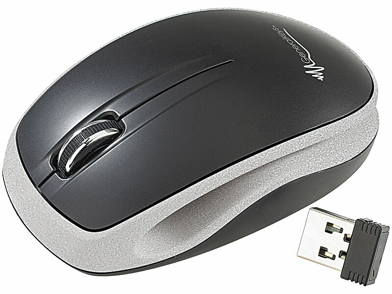 Souris optique sans fil ultra-compacte 2,4 Ghz GeneralKeys PC