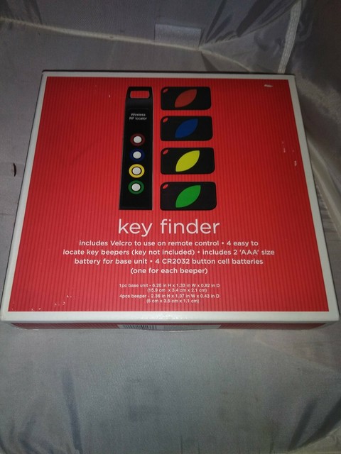 Key Finder 2 Key Rings Coded New Target Brand Gadget To Find Your Keys New For Sale Online