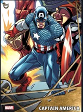 [DIGITAL CARD] Topps Marvel - Captain America - 2021 S1 Tier 8 Gold Base