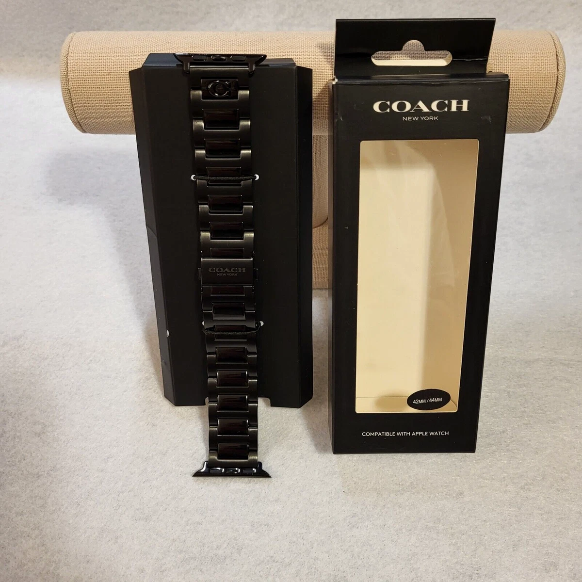 Coach apple outlet watch band mens