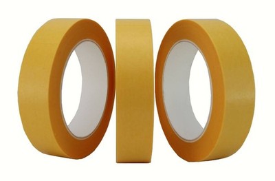 Yellow Painters Tape Clean Paint Lines Masking EdgeTape 3/4'' or 1'' rolls 60 yds