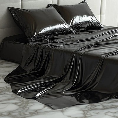 3pcs Thicken Waterproof Bedding Set Bed Sheet+Pillowcases Home Textiles