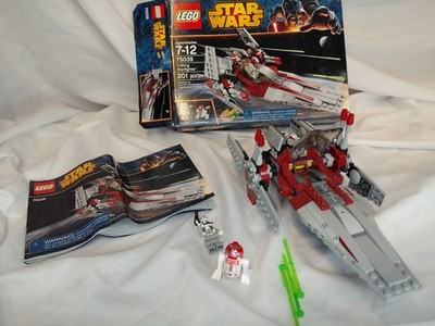 LEGO Star Wars: V-Wing Starfighter (75039) 100% complete w/ Manual box
