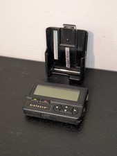 Vintage Motorola Airtouch Pager Beeper Black Digital Display Handheld Clip Case