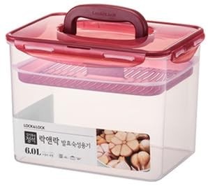 lock&lock Press Plate Leakproof Airtight Pickle Kimchi Container 6L / 220oz B...