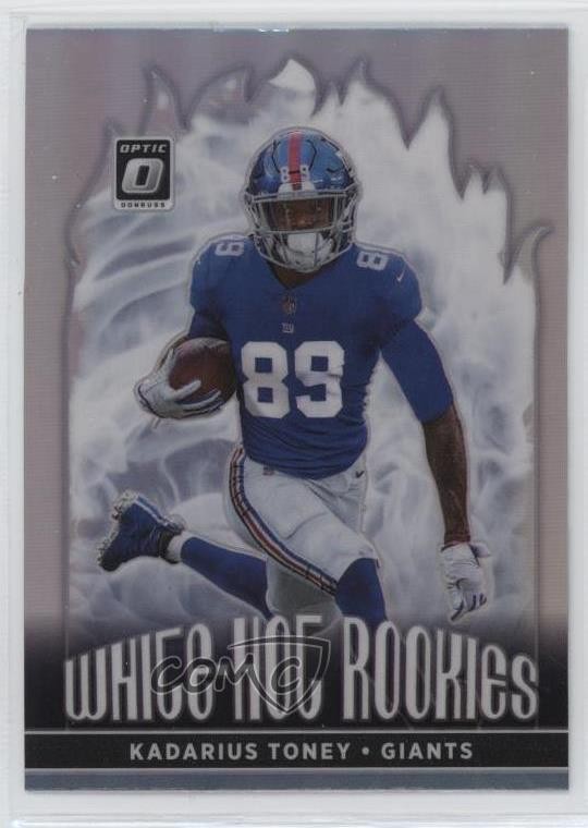 2021 Panini Donruss Optic White Hot Rookies Kadarius Toney #WHR-6 14x1