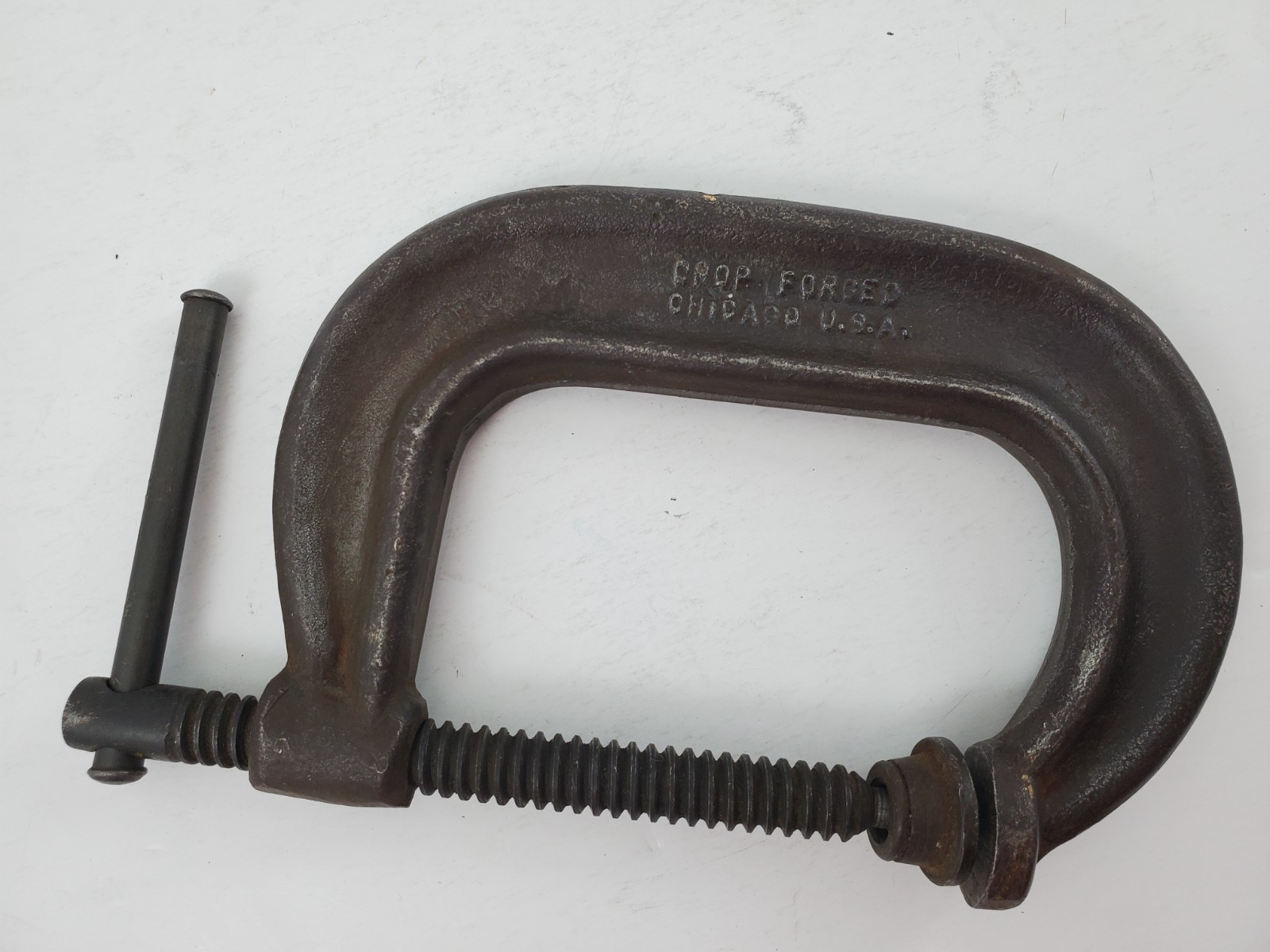 Vintage Armstrong 3” Drop Forged C-Clamp No. 403 Chicago, IL. USA