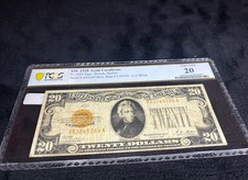 $20 1928 Gold Certificate Fr.2402 PCGS 20 Very Fine