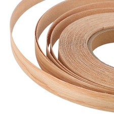 Edges Banding Strip 1.9cm Wide 15m Long Red Oak Pre Glued Iron On Wood SG