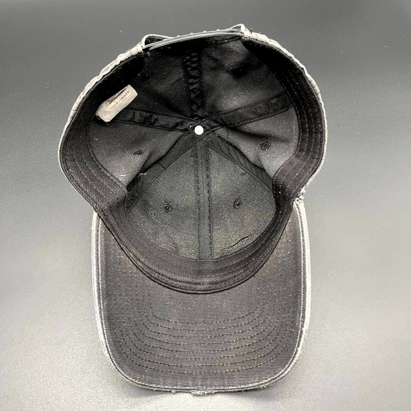 Dickies Patch Hat Mens Gray Snapback Cap Baseball… - image 13