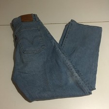 Levi's Ribcage Straight Womens Jeans Size 30 Premium Irregular