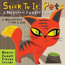 STICK TO IT: PETS: A MAGNETIC PUZZLE BOOK By Accord Publishing **Excellent**