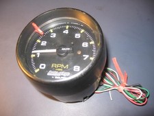 Un-tested Auto Gage 8000 Rpm 3-14 Dia. Tachometer Street Strip