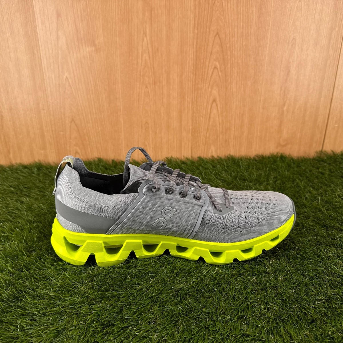 On Cloudswift 4 Alloy Lime Running Shoes 3MF10133348 Men