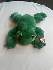 Ty Bayou The Croaking Frog Plush with tags 15"