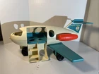 Vintage Fisher Price Little People Airplane Jet 1970s Toy Vehicle