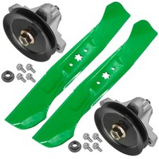 Deck Spindle Pulley Blade For MTD Craftsman T1500 T1600 T1700 T1900 T2600 46"