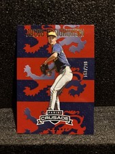 2025 Panini Crusade  SP-Red /299  #16 Jacob Misiorowski (RC) Milwaukee Brewers