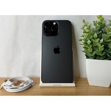 Apple iPhone 16 Pro Max 256GB Black Titanium - Fully Unlocked - Good Condition