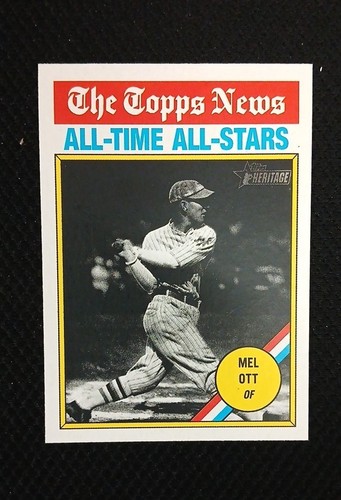 2025 Topps Heritage #348 Mel Ott | Baseball Card