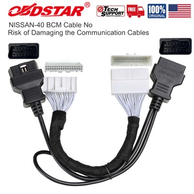 OBDSTAR for NISSAN-40 BCM Cable for X300 DP PLUS/X300 PRO4/X300 DP Key Master