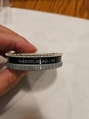 hasselblad 50mm 1x Hz -0 lens in case
