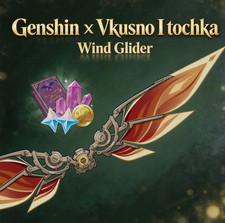 Genshin x Vkusno i tochka Collab Russian Wind...