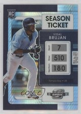 2022 Panini Chronicles Contenders Optic Hyper Prizm 262/299 Vidal Brujan #8 e9p