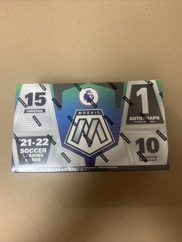 Hobby Box 2021 Panini Mosaic Premier League card