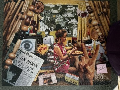 1987 vintage Springbok puzzle Groovin' to the 60's-COMPLETE