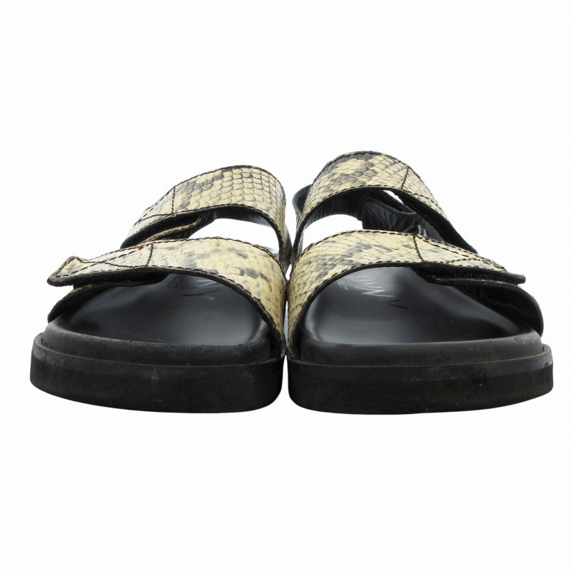 Pellico Sunny Sandals Shoes Python Pattern Leathe… - image 6