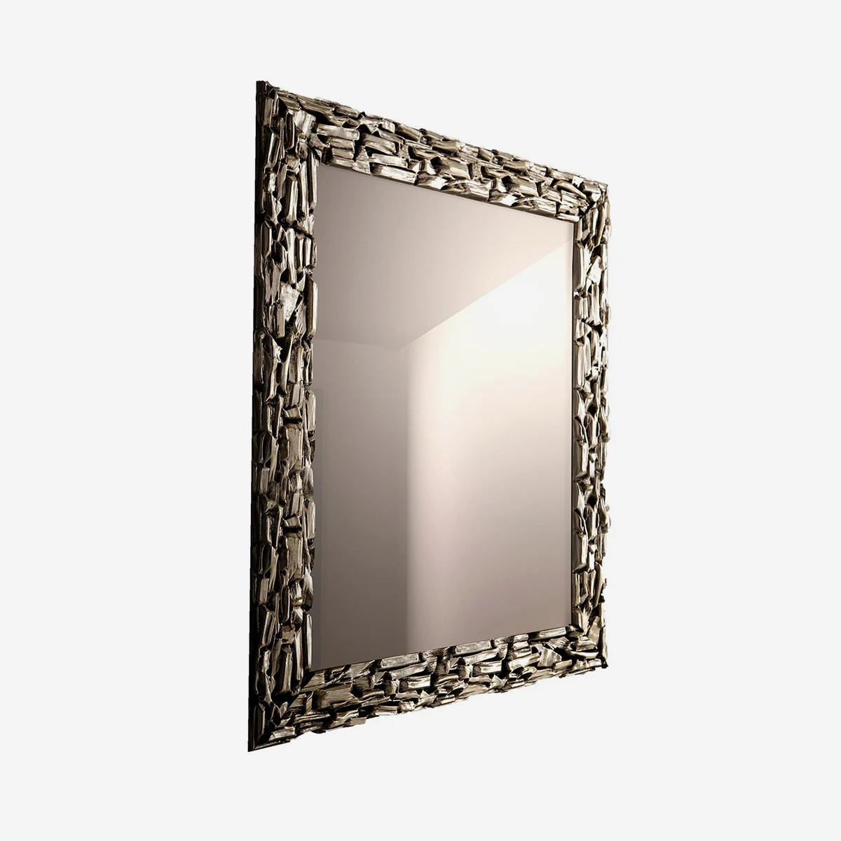 Miroir mural bois Vienne grand format pour illuminer une chambre ou un salon