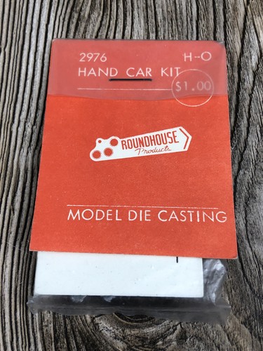 Roundhouse Products HO Hand Car Kit 2976 Piezas Tren Nuevo | Zustand: New