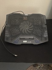 adjustable laptop stand with cooling fan