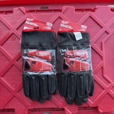 Bundle back of two Milwaukee Impact Cut Level 5 Goatskin Leather Gloves - Xxl