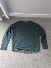 Nobull Women s Green Quilted Crewneck Size Large