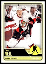 2012-13 O-Pee-Chee #427 Chris Neil Ottawa Senators Hockey Card